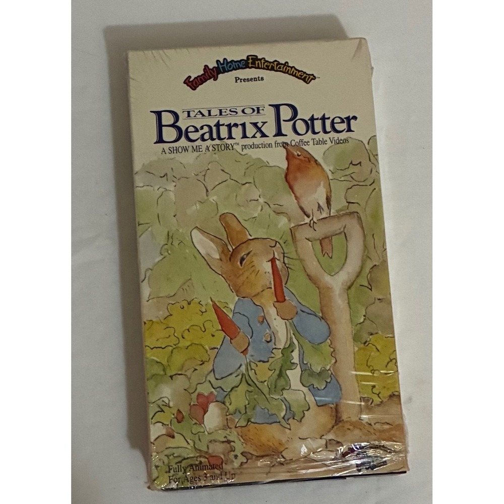 Tales of Beatrix Potter VHS Family Home Entertainment Peter Rabbit Sealed NEW